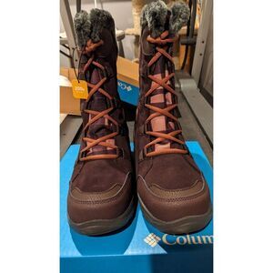 Columbia Women's Ice Maiden II Snow Boot Cinder/Crabtree, 7 M US